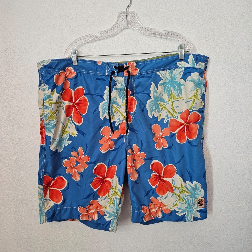 Tommy Bahama Men's XXL Floral Hawaiian Swim Trunks / Shorts